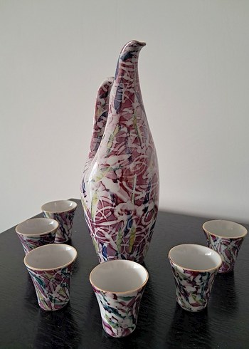 İstanbul Porselen Likör Takımı - Görsel 4