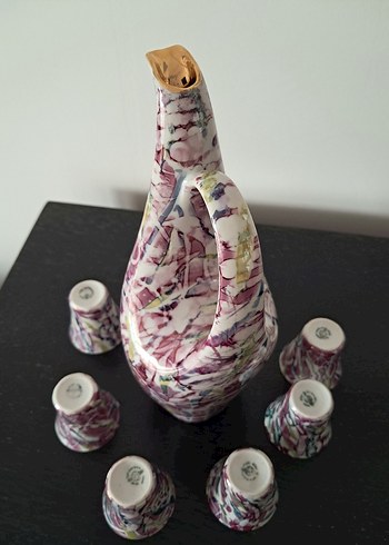 İstanbul Porselen Likör Takımı - Görsel 6