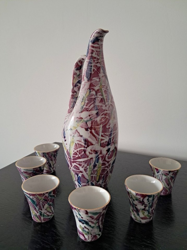 İstanbul Porselen Likör Takımı - Görsel 4