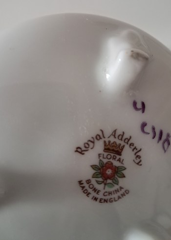 İngiliz Royal Adderley Mumluk - Görsel 7