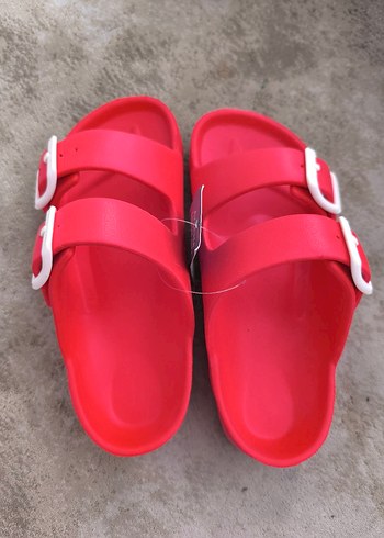 Siyah Erkek Kadın Günlük Terlik Çift Tokalı - Görsel 3