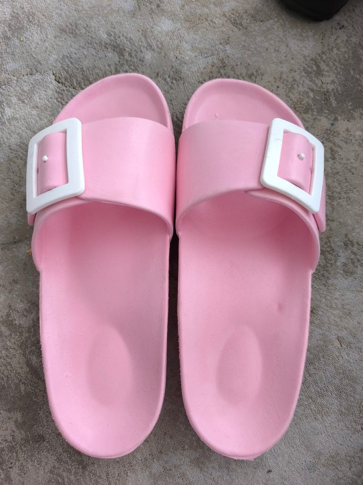 Siyah Erkek Kadın Günlük Terlik Çift Tokalı - Görsel 2