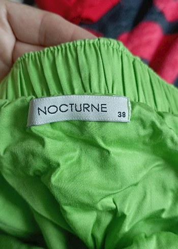 38 Beden Yeşil elbise Nocturne 38