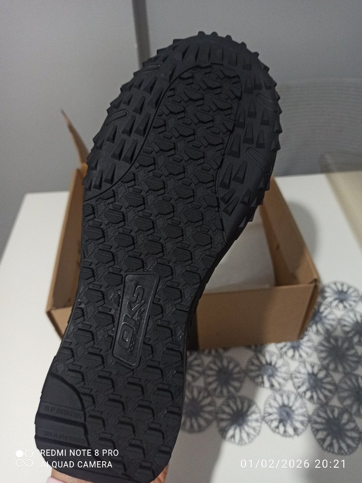 Siyah Kamuflaj Desenli Erkek Biker Bot - Görsel 3