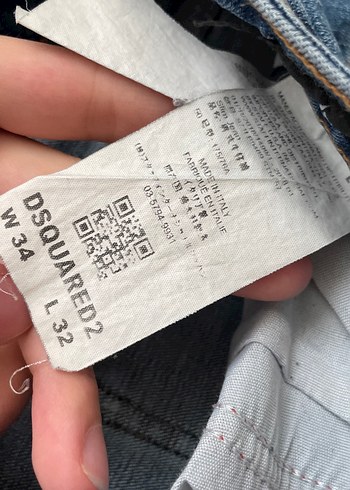 32 Beden 2 adet erkek kot pantolon