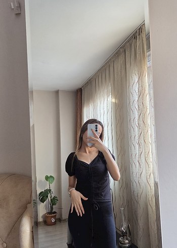 Siyah Straplez Mini Goth Büstiyer - Görsel 6