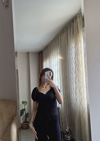 Siyah Straplez Mini Goth Büstiyer - Görsel 5