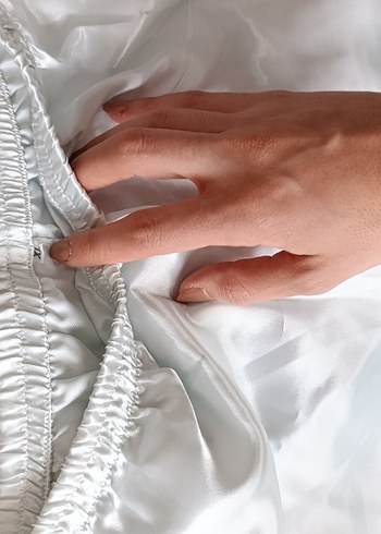 saten vintage Pijama Takımı - Görsel 7