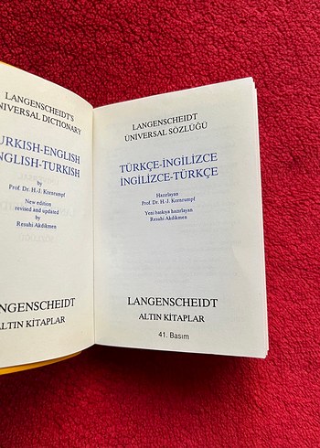 Langenscheidt Türkçe-İngilizce Cep Sözlüğü - Görsel 3