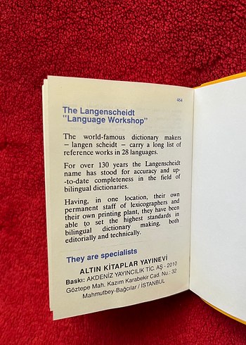 Langenscheidt Türkçe-İngilizce Cep Sözlüğü - Görsel 5