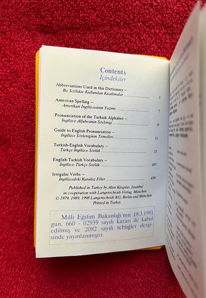 Langenscheidt Türkçe-İngilizce Cep Sözlüğü - Görsel 4