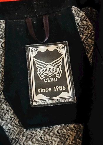 Milono Club Siyah Erkek Kaban-Ceket - Görsel 4