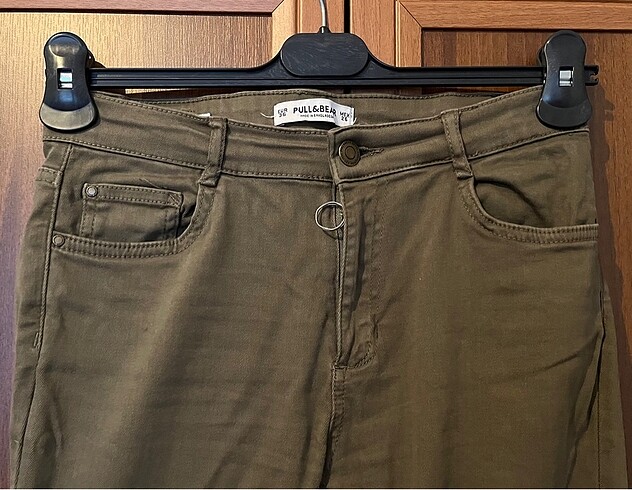 Pull and Bear Pull & Bear Yandan Cepli Skinny Pantolon