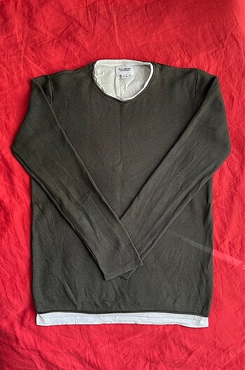 Pull & Bear Dokulu Triko Kazak