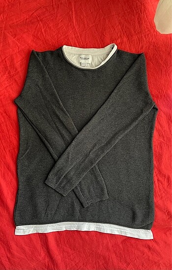 Pull & Bear Dokulu Triko Kazak