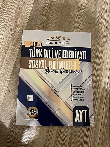 Edb-Sos1 ayt deneme kitabı