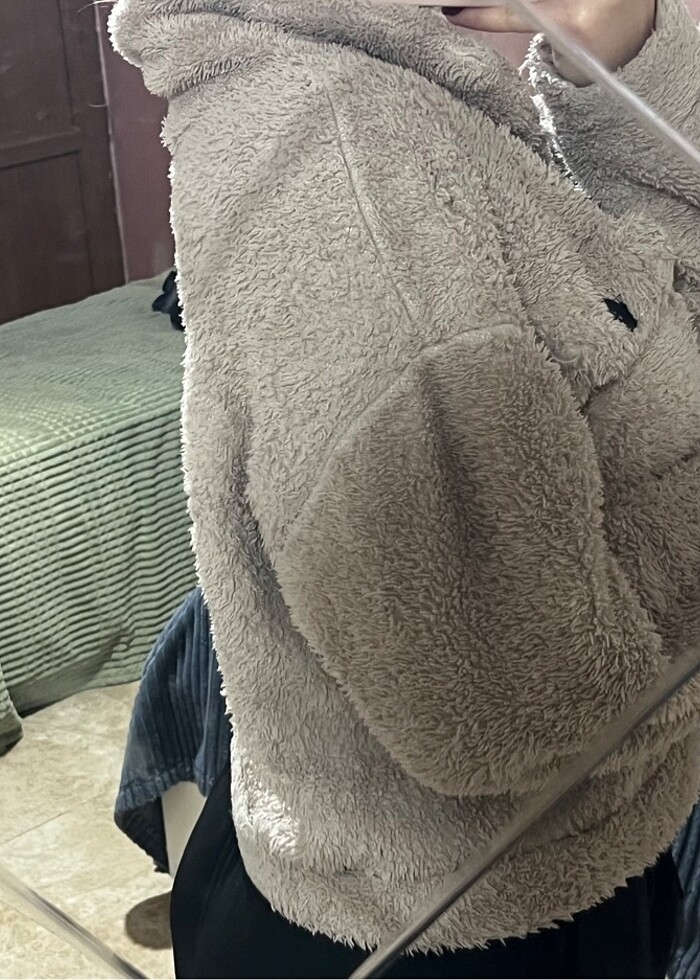 Peluş ceket - Görsel 2