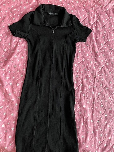 Siyah mini elbise