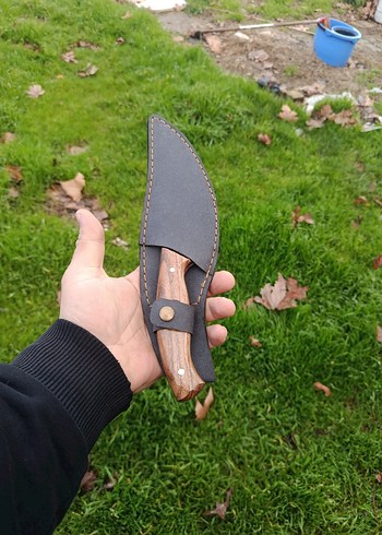 Paslanmaz dövme izli Almazan şef bıçağı - Görsel 2