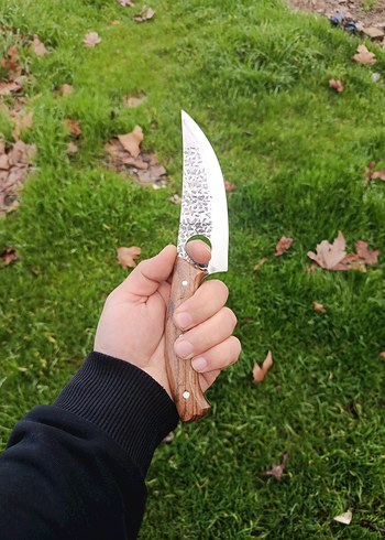 Paslanmaz dövme izli Almazan şef bıçağı - Görsel 3