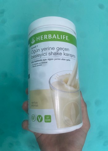 Herbalife Besleyici Shake Karışımı Vanilya Aromalı