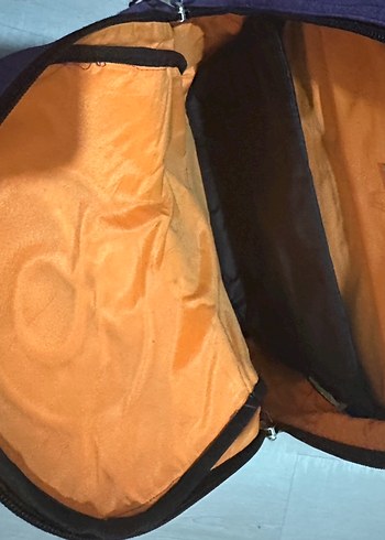 Mor Kadın Sırt Çantası, Tokalı, Günlük - Görsel 3