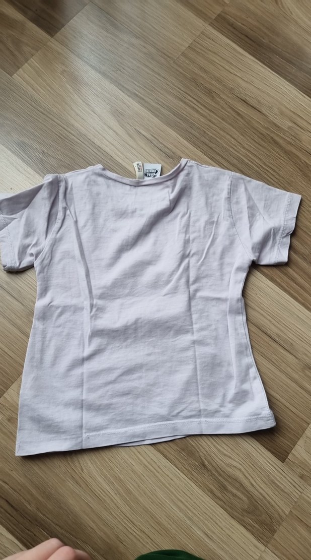 Kız Çocuk Baskılı Tişört - Görsel 2