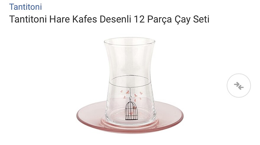  Beden Tantitoni çay seti