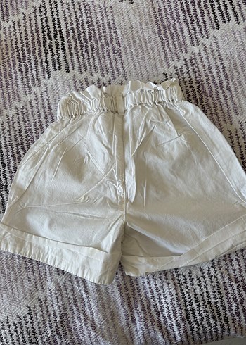 Zara Beyaz  Şort - Görsel 2