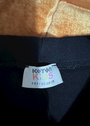 Beyaz Yan Şeritli koz çocuk Spor Tayt - Görsel 3