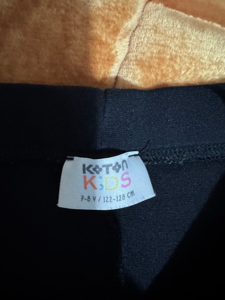 Beyaz Yan Şeritli koz çocuk Spor Tayt - Görsel 3