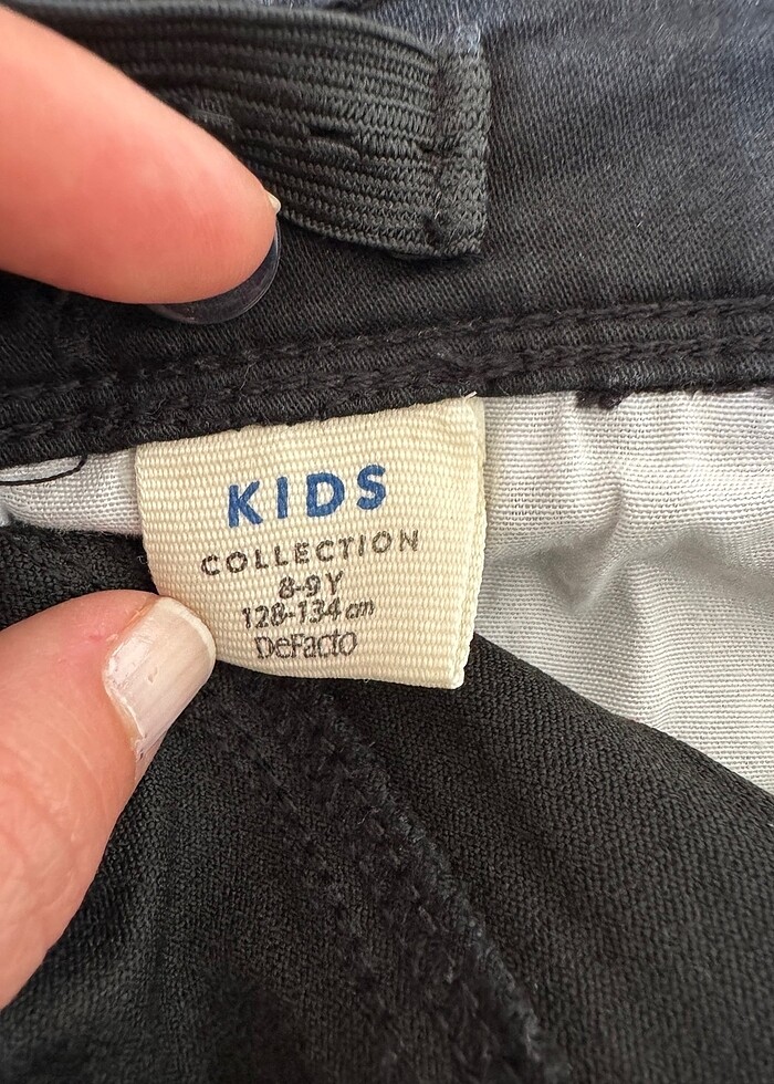 Siyah kot pantolon - Görsel 3