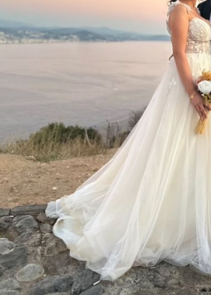 Aysira gelen gelinlik - Görsel 4