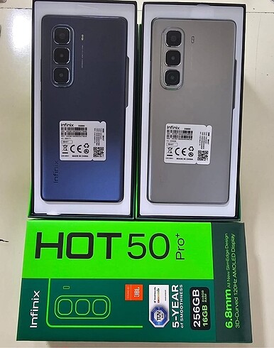 İnfinix Hot 50 Pro Plus 8+8 16gb Ram 256 gb Hafıza Kayıtlı