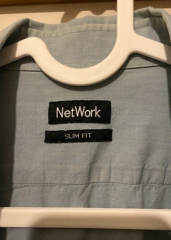 Gri Keten Erkek Gömlek Uzun Kollu - Görsel 3