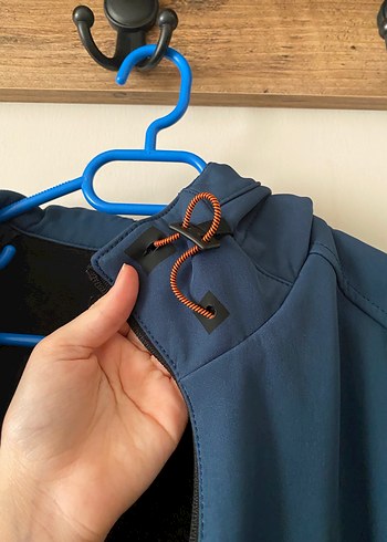 Mavi Fermuarlı erkek Spor Ceket - Görsel 6