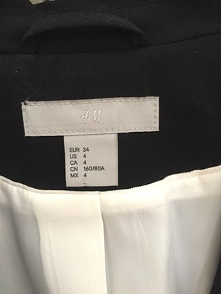 H&M H&M siyah ceket