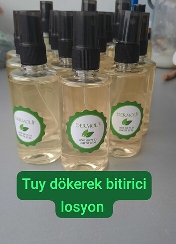 Tüy dökerek bitirici losyon