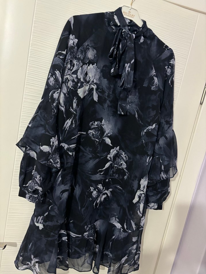 Tesettür şifon tunik - Görsel 4