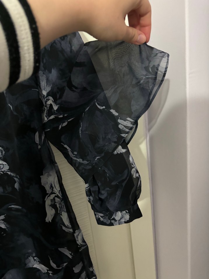 Tesettür şifon tunik - Görsel 3