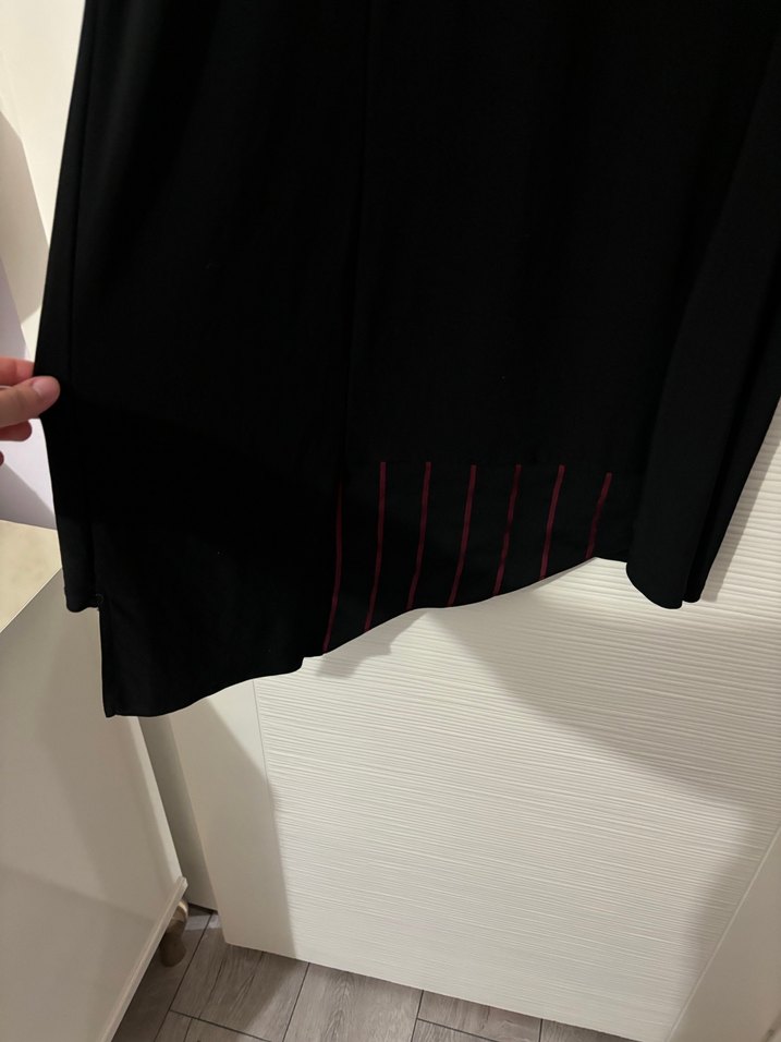 Aker Uzun Kollu Siyah Salaş Tunik - Görsel 2