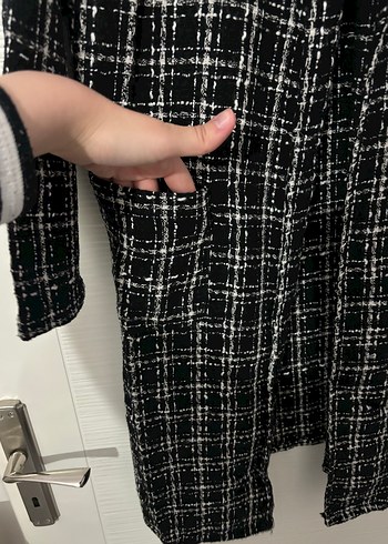 Tesettür tüvit ceket - Görsel 3