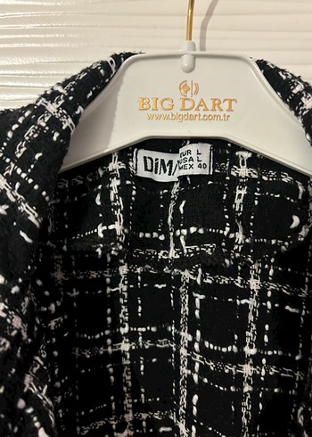 Tesettür tüvit ceket - Görsel 2