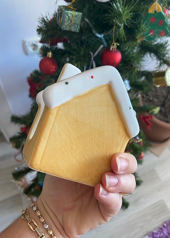 Renkli Tatlı Ev peçetelik - Görsel 3