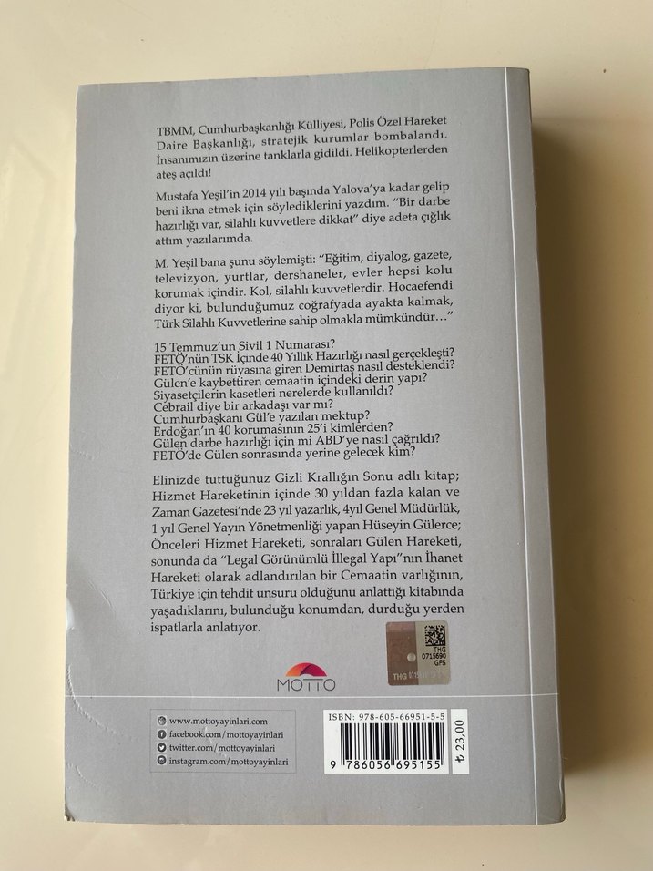 FETÖ Gizli Krallığın Sonu - Hüseyin Gülerce - Görsel 2