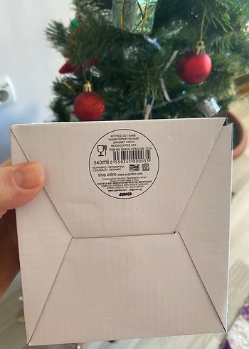 Renkli Turkuaz Penguen Desenli Kupa ve Kaşık Seti - Görsel 2