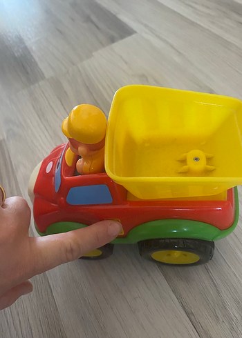 Renkli Sarı Oyuncak Kamyon - Görsel 5