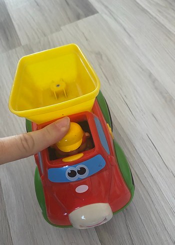 Renkli Sarı Oyuncak Kamyon - Görsel 4