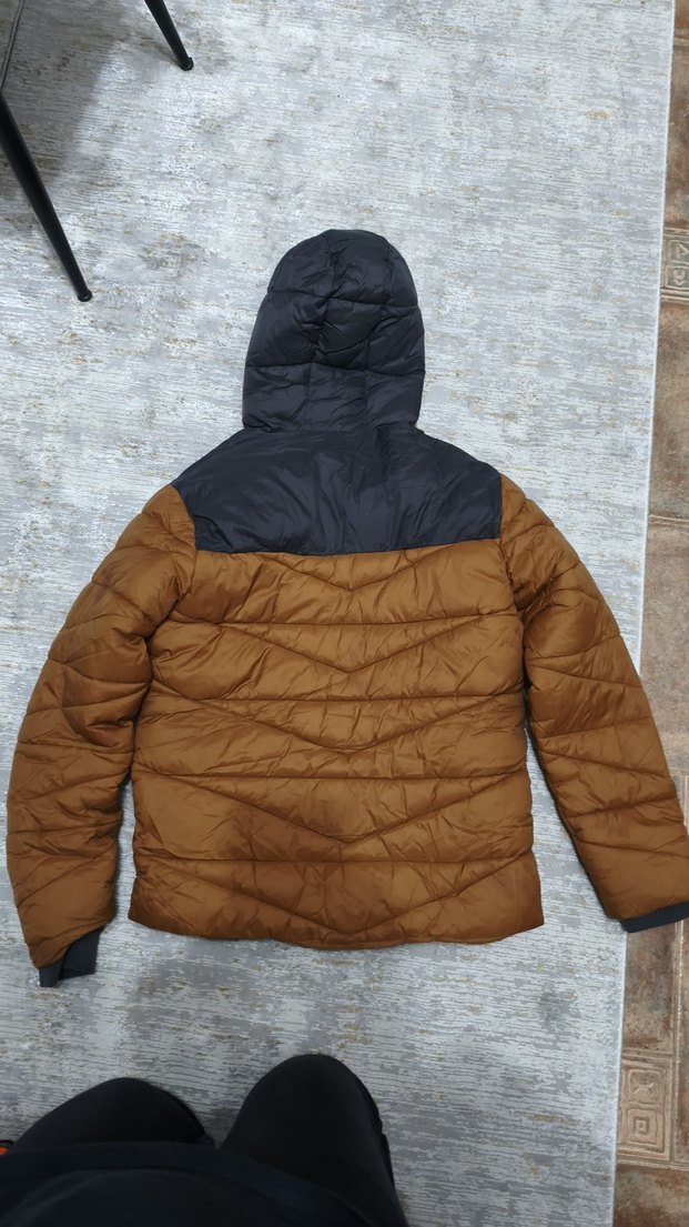 Kahverengi Kapüşonlu çocuk Kışlık Mont DeFacto 13 14 yaş - Görsel 2