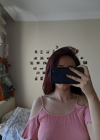 Defacto pembe bluz - Görsel 4